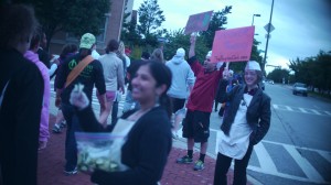 The PeopleCook Crew Marches with the People